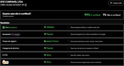 Site verificado e verdadeiro:700bracom